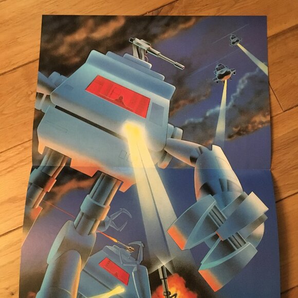 Retro 90s Bionic Commando Nintendo Power Magazine Poster - Picture 2 of 6